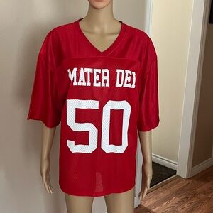 Unisex Mater Dei Sport Tek Football Jersey - Size Large